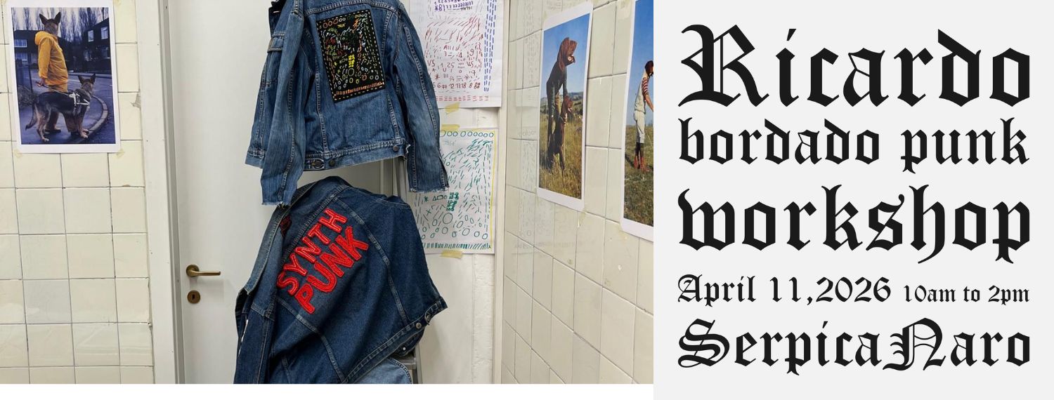 11/04 – Ricamo Punk con Ricardo